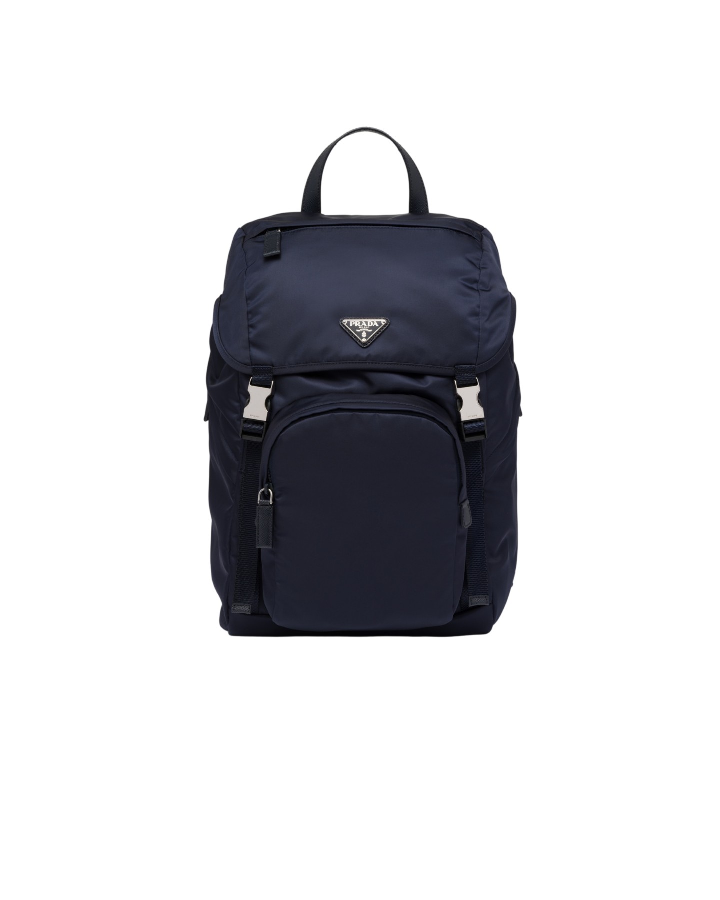 2VZ135 Re-Nylon And Saffiano Leather Backpack