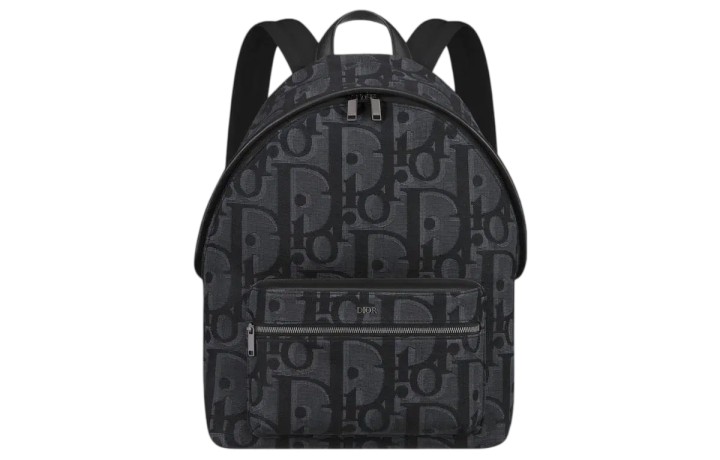 1ESBA088YXL-H03E Smooth Cow Leather Detail Backpack