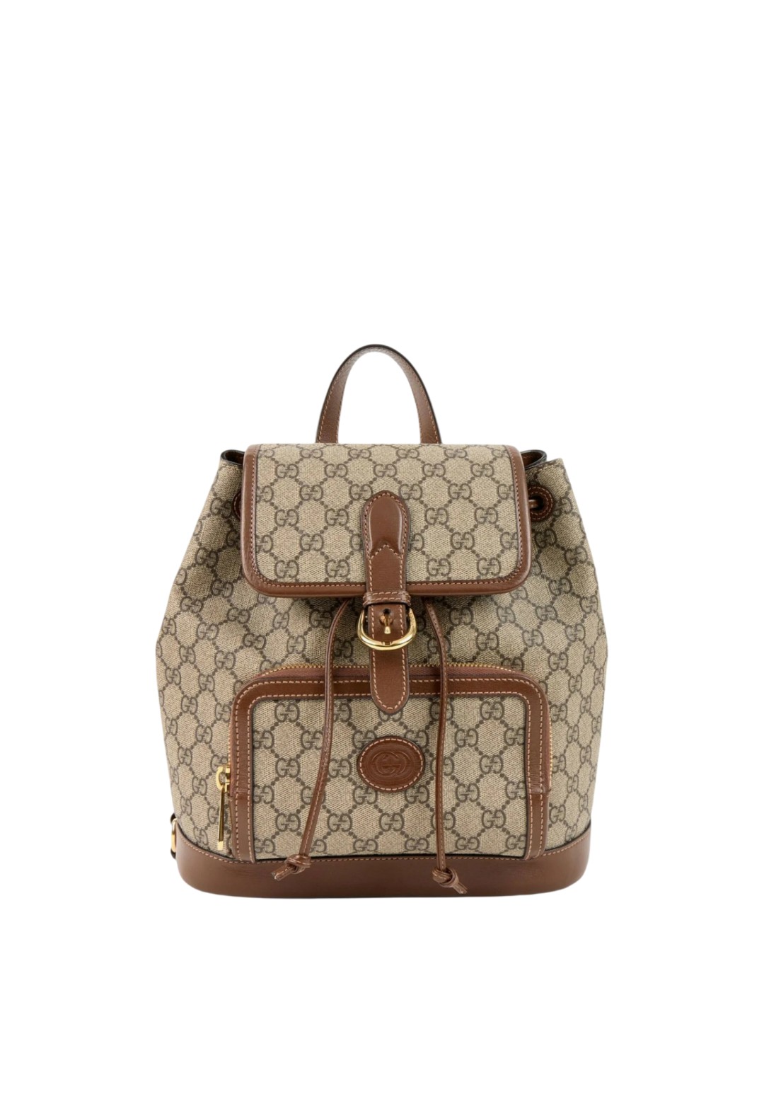 GG  Supreme Canvas Backpack Brown674147